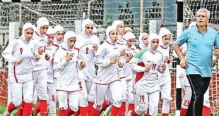 فضيحة 8 رجال في منتخب السيدات الإيراني