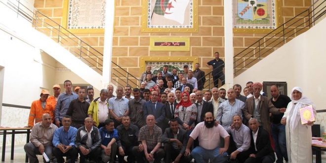 بوقادير  | تكريم‬ المتقاعدين بمناسبة عيد العمال المصادف للفاتح ماي 2016