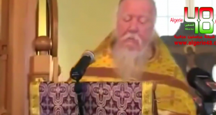 قس روسي من داخل الكنيسة وبدون تردد المسلمين من سيرث الأرض و يعمّرها