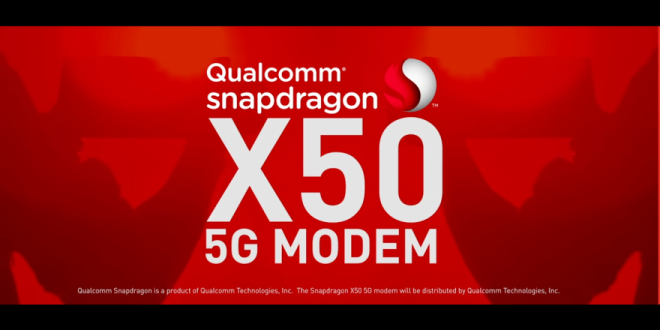 كوالكوم تكشف عن أول مودم للهواتف الذكية يدعم شبكات الجيل الخامس 5G
