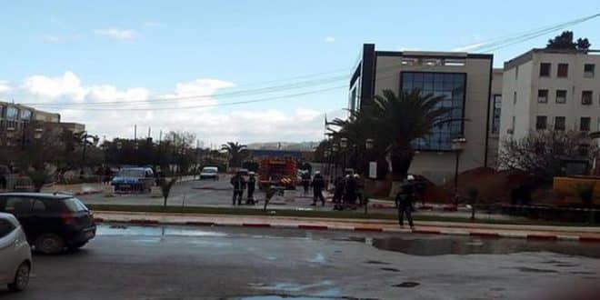 انفجار أنبوب غاز بمقر ولاية بومرداس