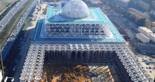 جامع الجزائر الأعظم : نسبة إنجاز الأشغال الكبرى بلغت 90 بالمائة