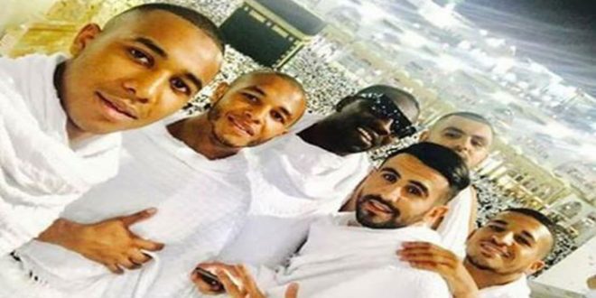 براهيمي ومحرز وڤديورة وسوداني يؤدّون مناسك العمرة